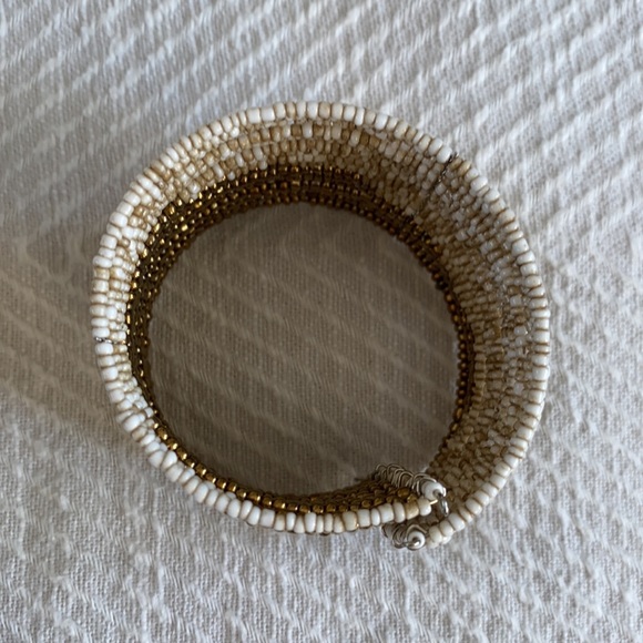 Beaded cuff bracelet - Picture 3 of 5
